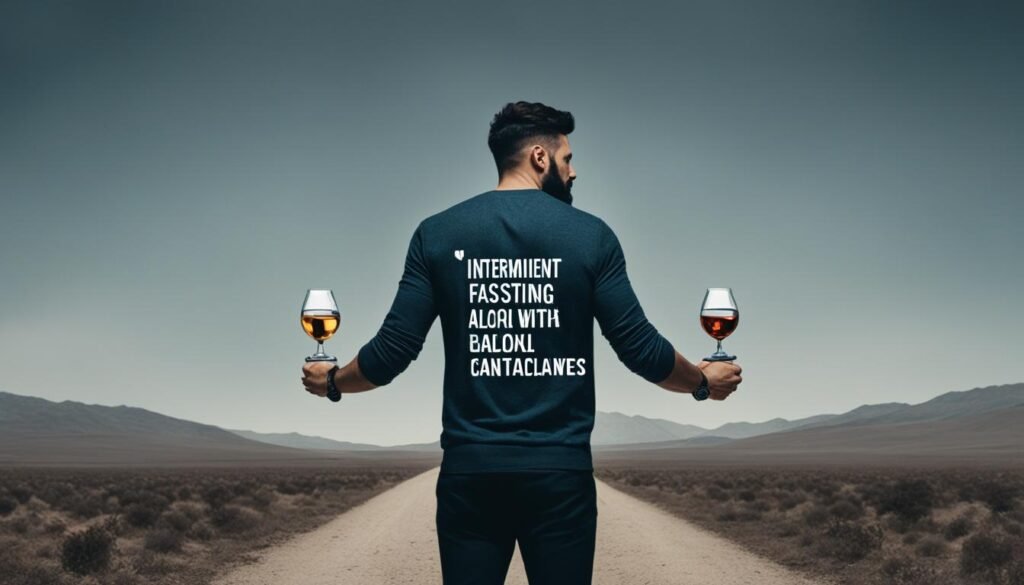 alcohol intake and intermittent fasting