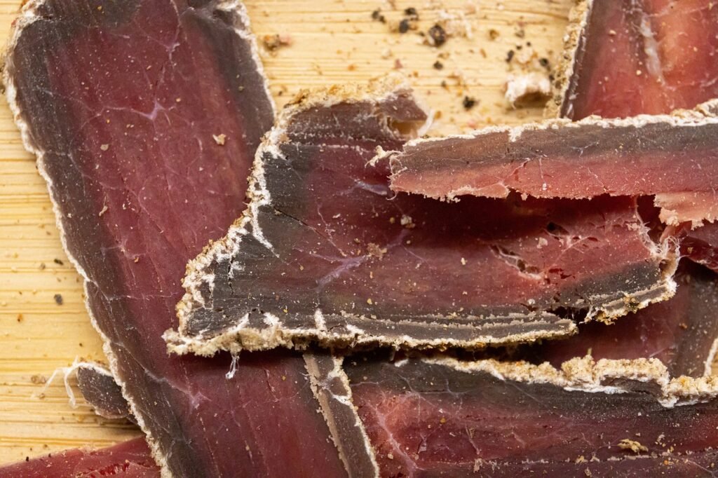 meat, beef, dry
